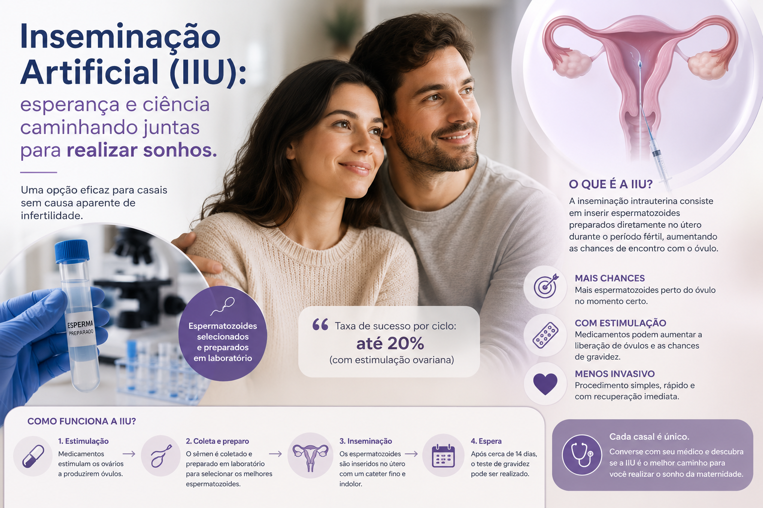 Inseminação Artificial_ A Escolha Ideal para Casais sem Diagnóstico Claro de Dificuldades Reprodutivas